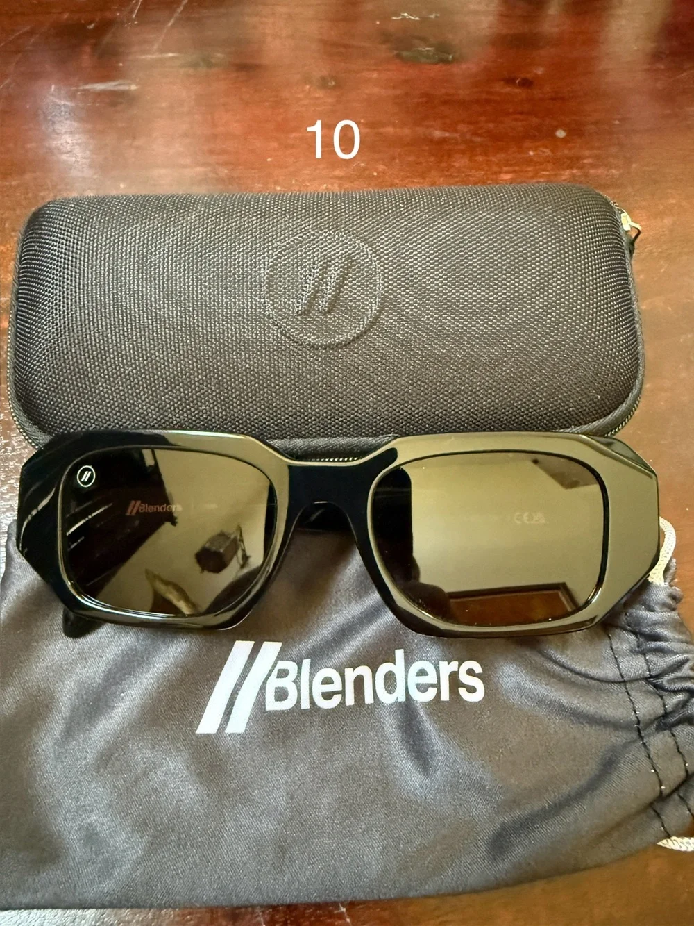 Blenders Men’s Shield Sunglasses - Green/Pink Mirrored Lens